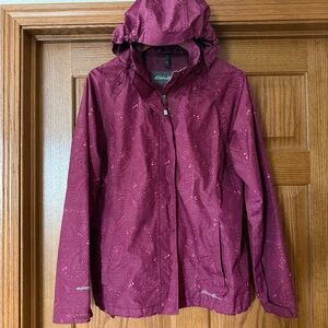 Eddie Bauer Women's Rain Jacket, large